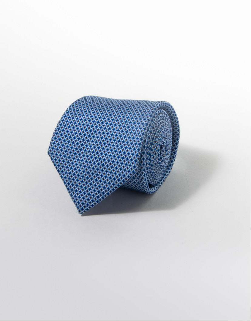 Patrick-Hellmann-Collection-Blue-Tie-100-Silk-image Patrick Hellmann Collection Blue Tie 100% Silk image
